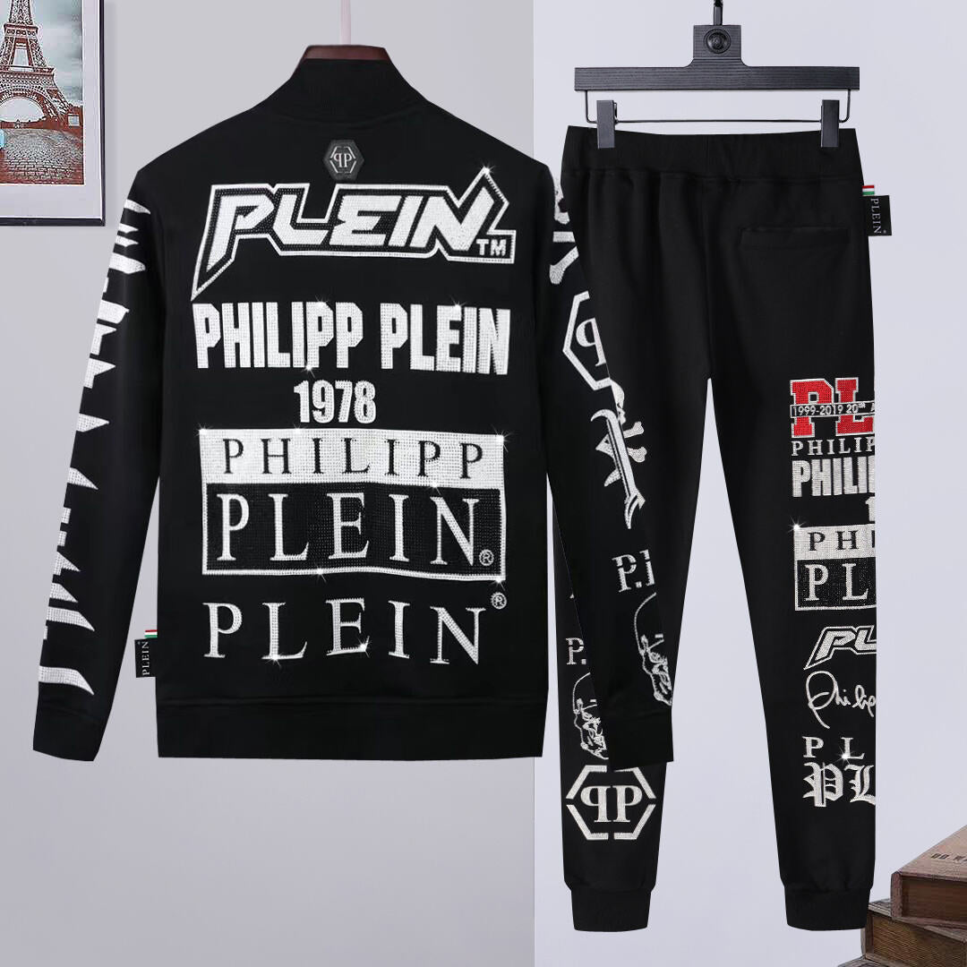 PP Skull Hoodie Jacket Suit