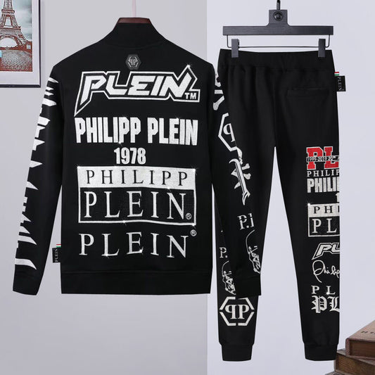 PP Skull Hoodie Jacket Suit