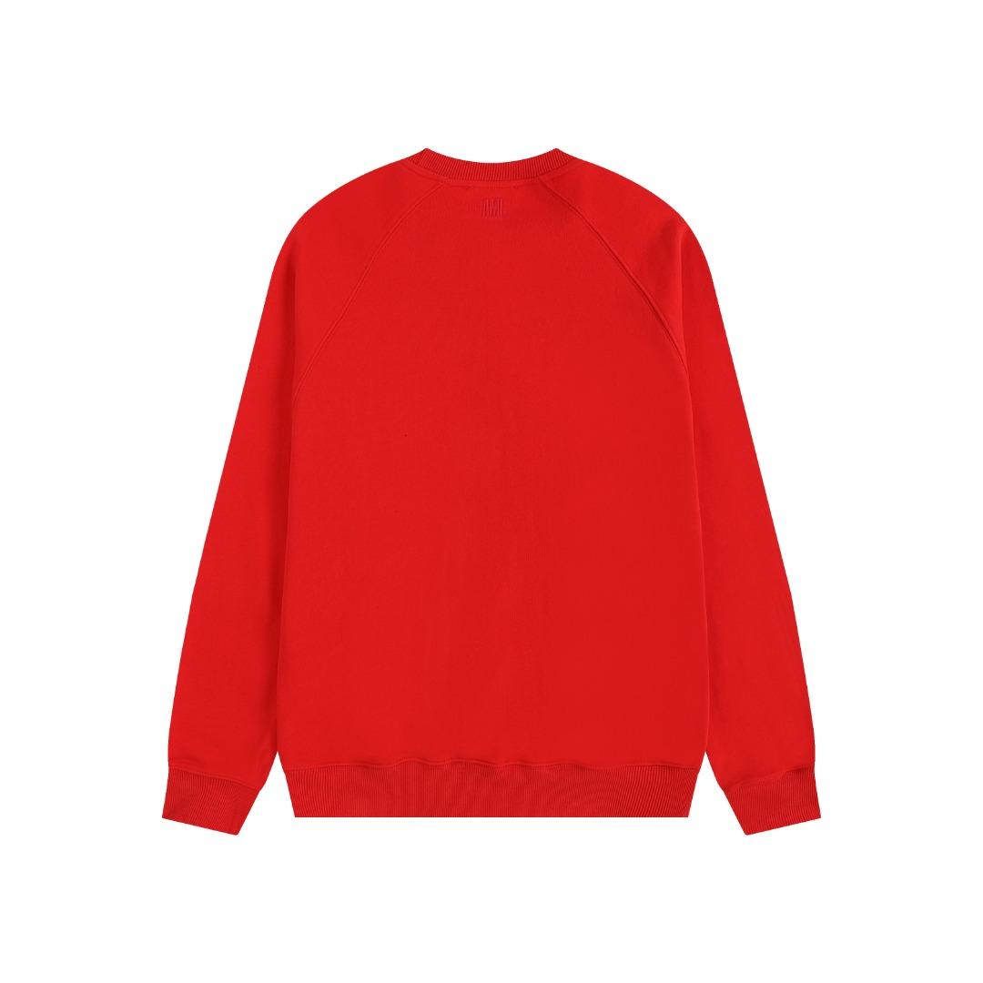 AMI PARIS cotton hoodie