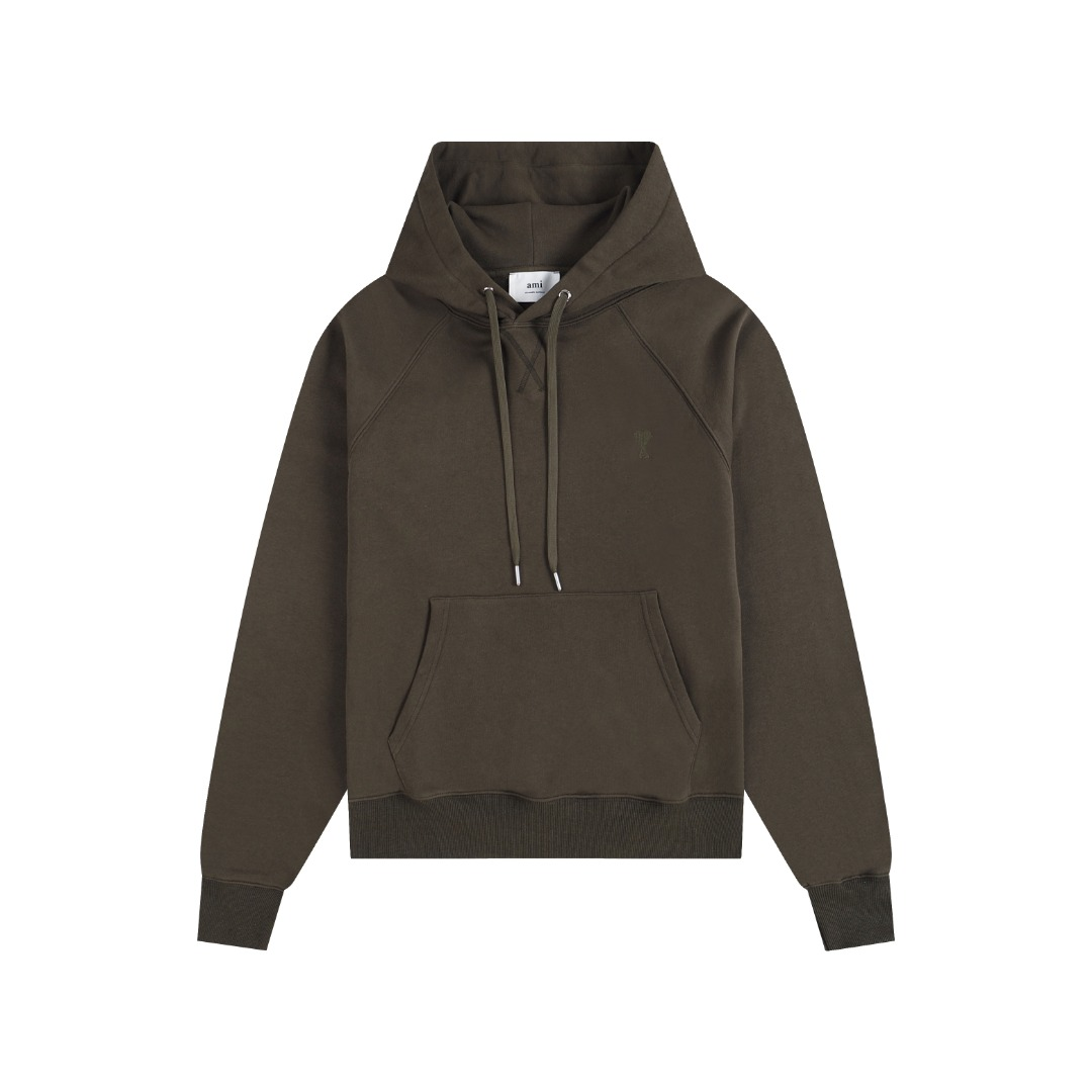 AMI PARIS cotton hoodie