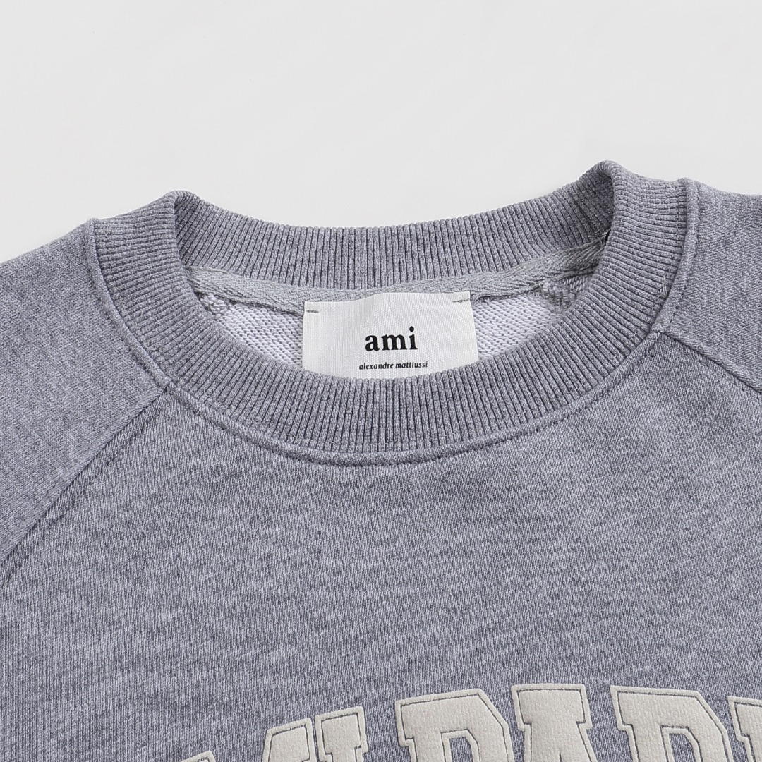 AMI PARIS cotton hoodie