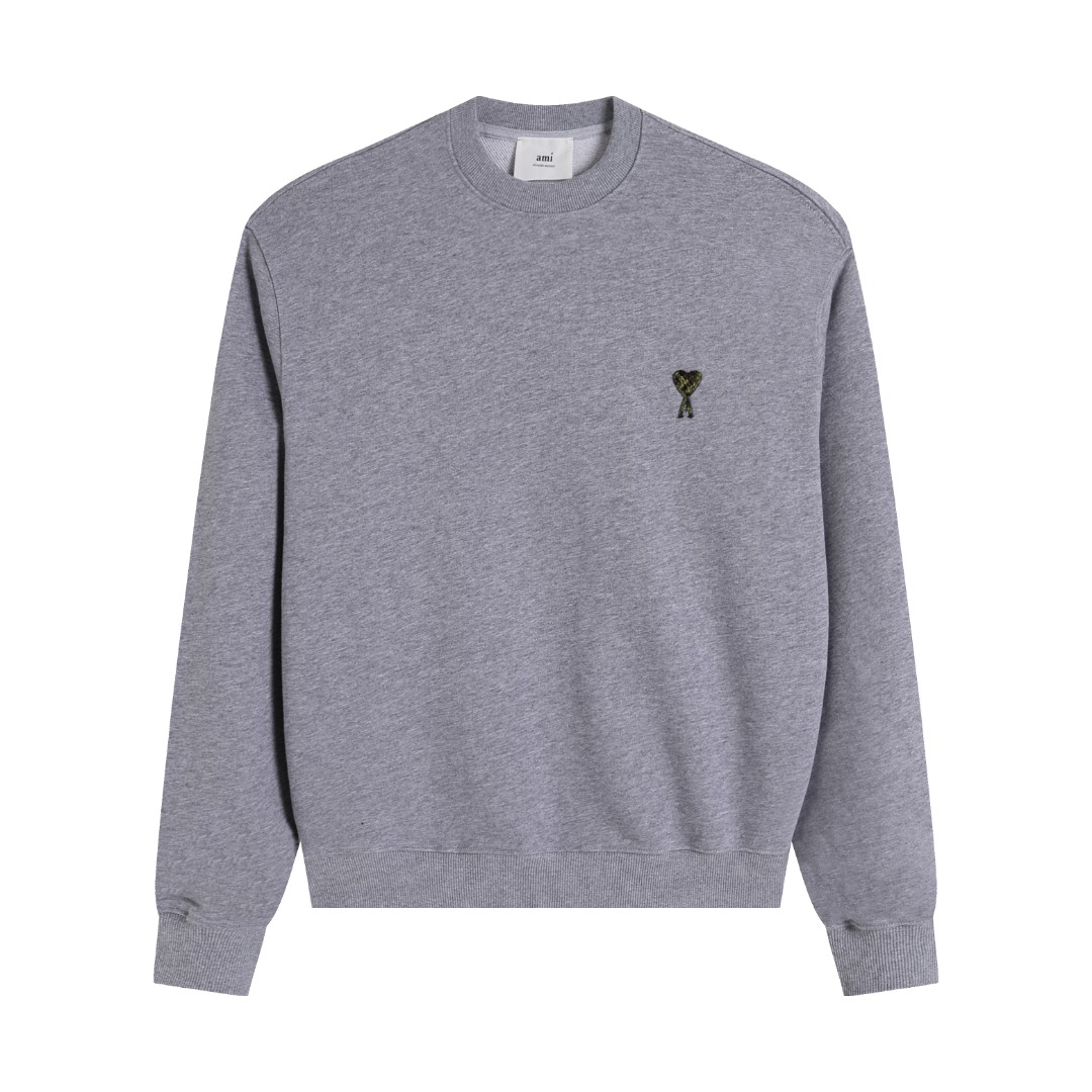 AMI PARIS cotton hoodie