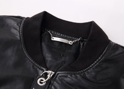 PP 25SS Black Cowhide Jacket