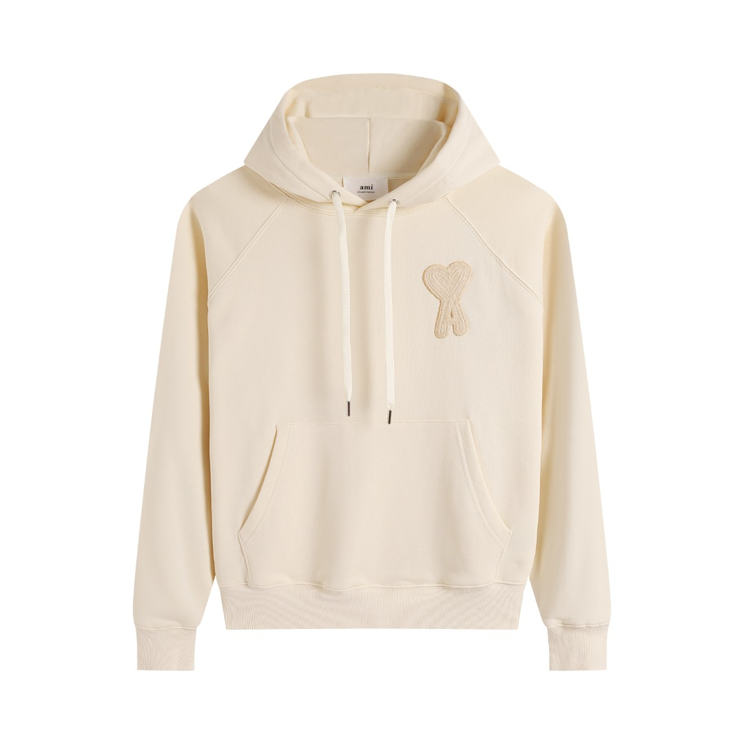AMI PARIS cotton hoodie