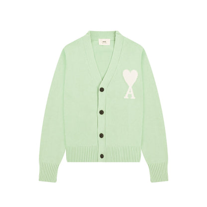 AMI PARIS Cotton and wool sweater