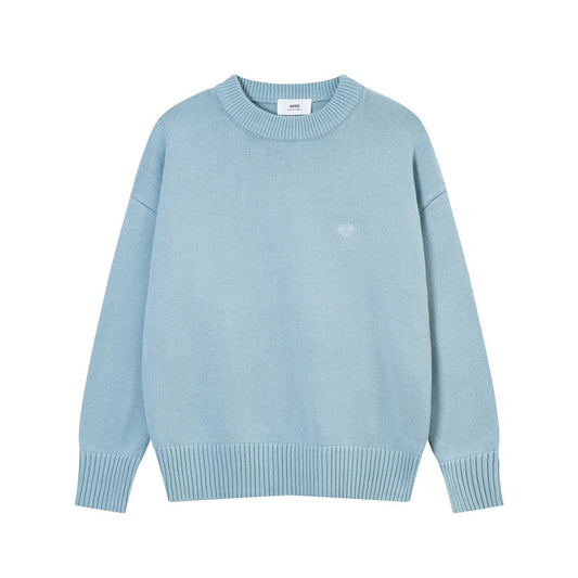 AMI PARIS Cotton and wool sweater