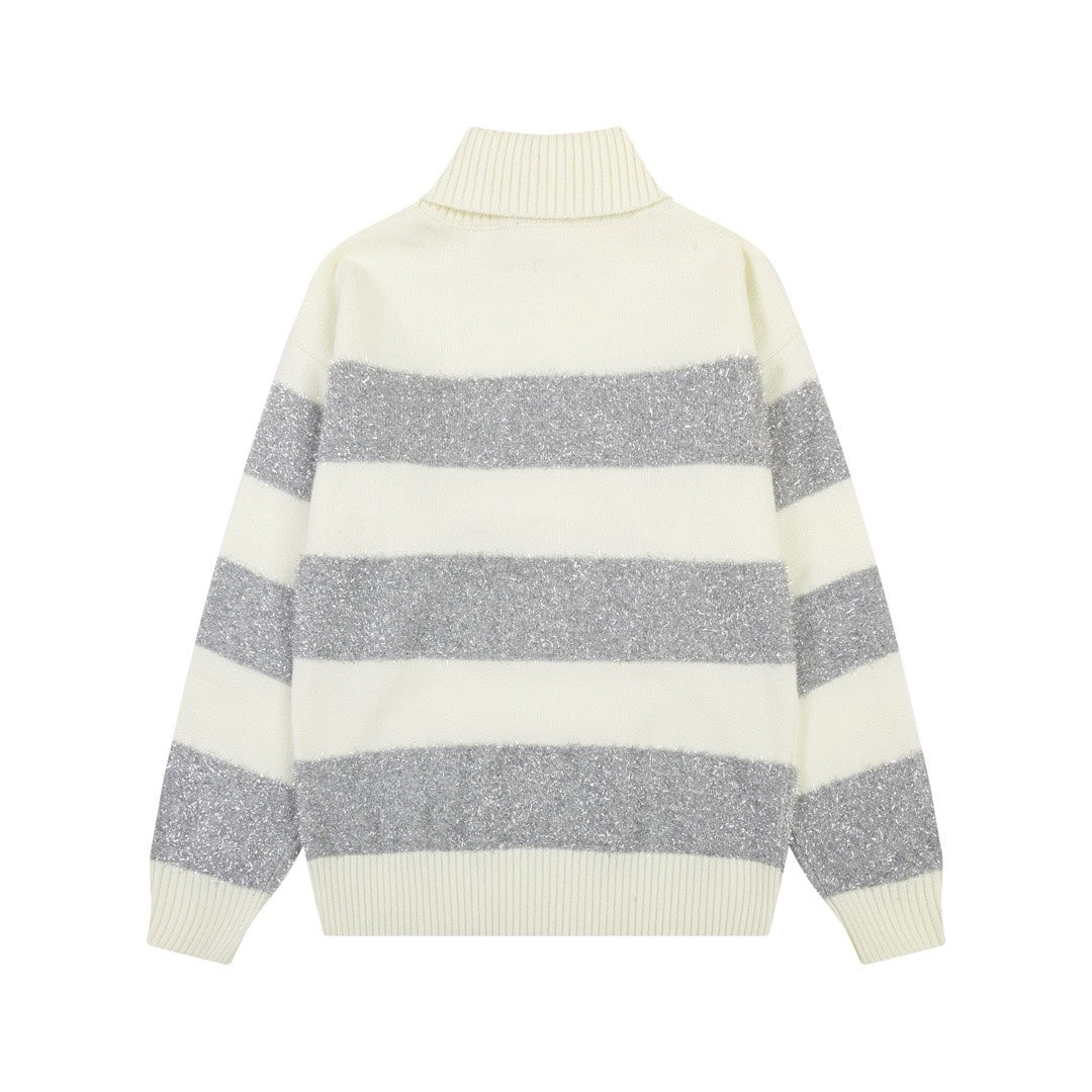 AMI PARIS Cotton and wool sweater