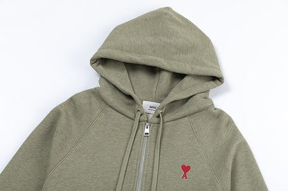 AMI PARIS cotton hoodie