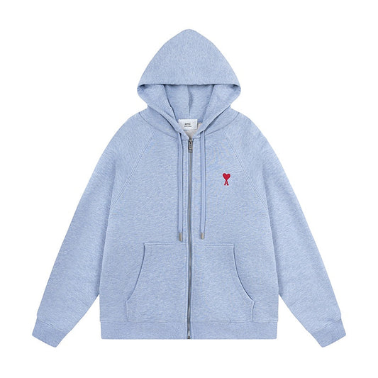 AMI PARIS cotton hoodie