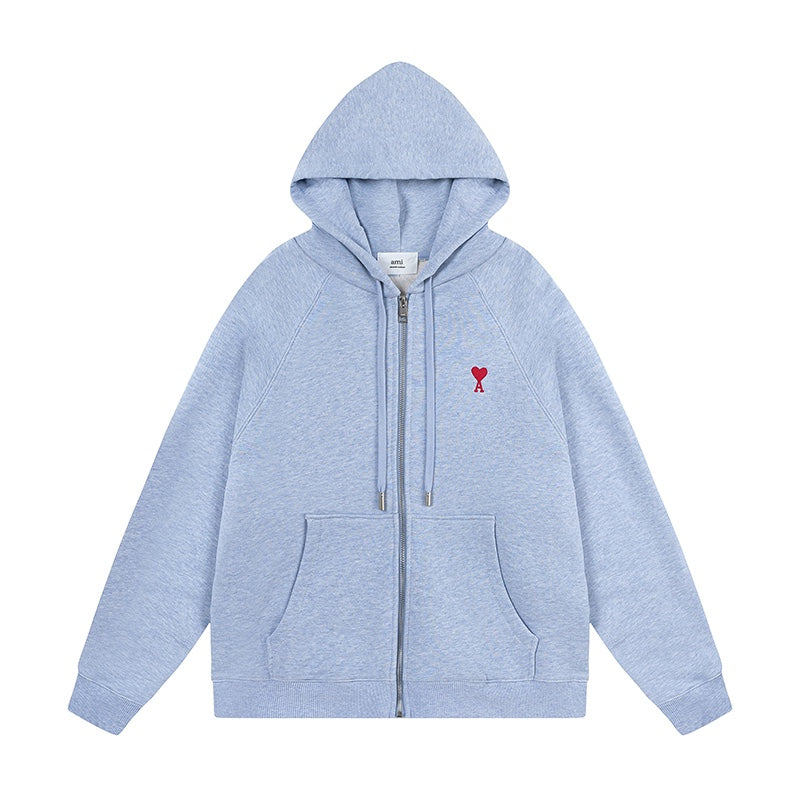 AMI PARIS cotton hoodie