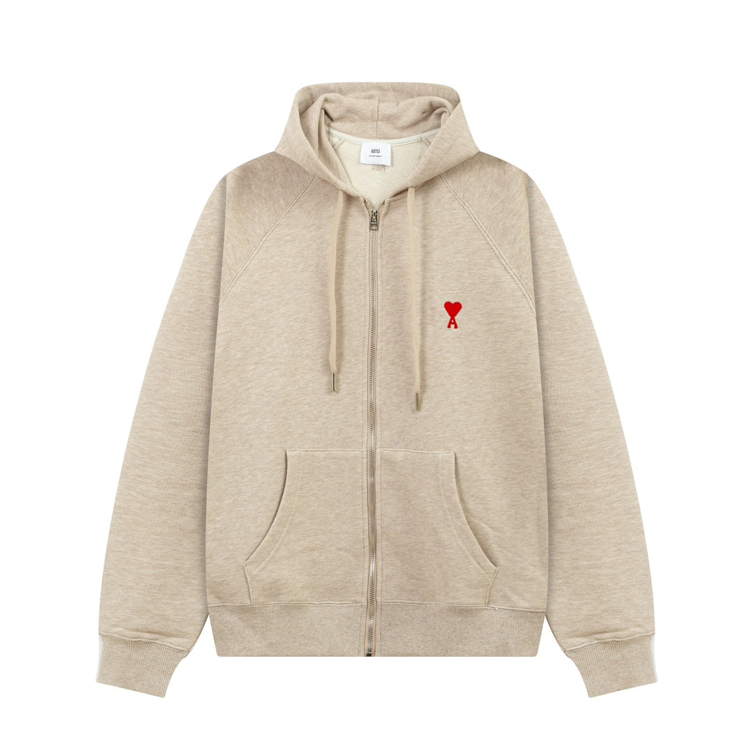 AMI PARIS cotton hoodie