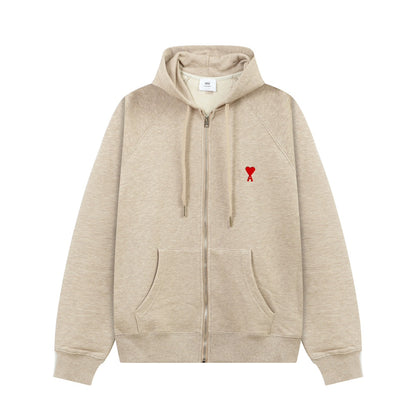 AMI PARIS cotton hoodie