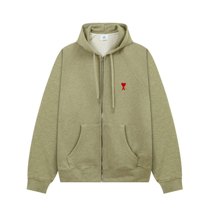 AMI PARIS cotton hoodie