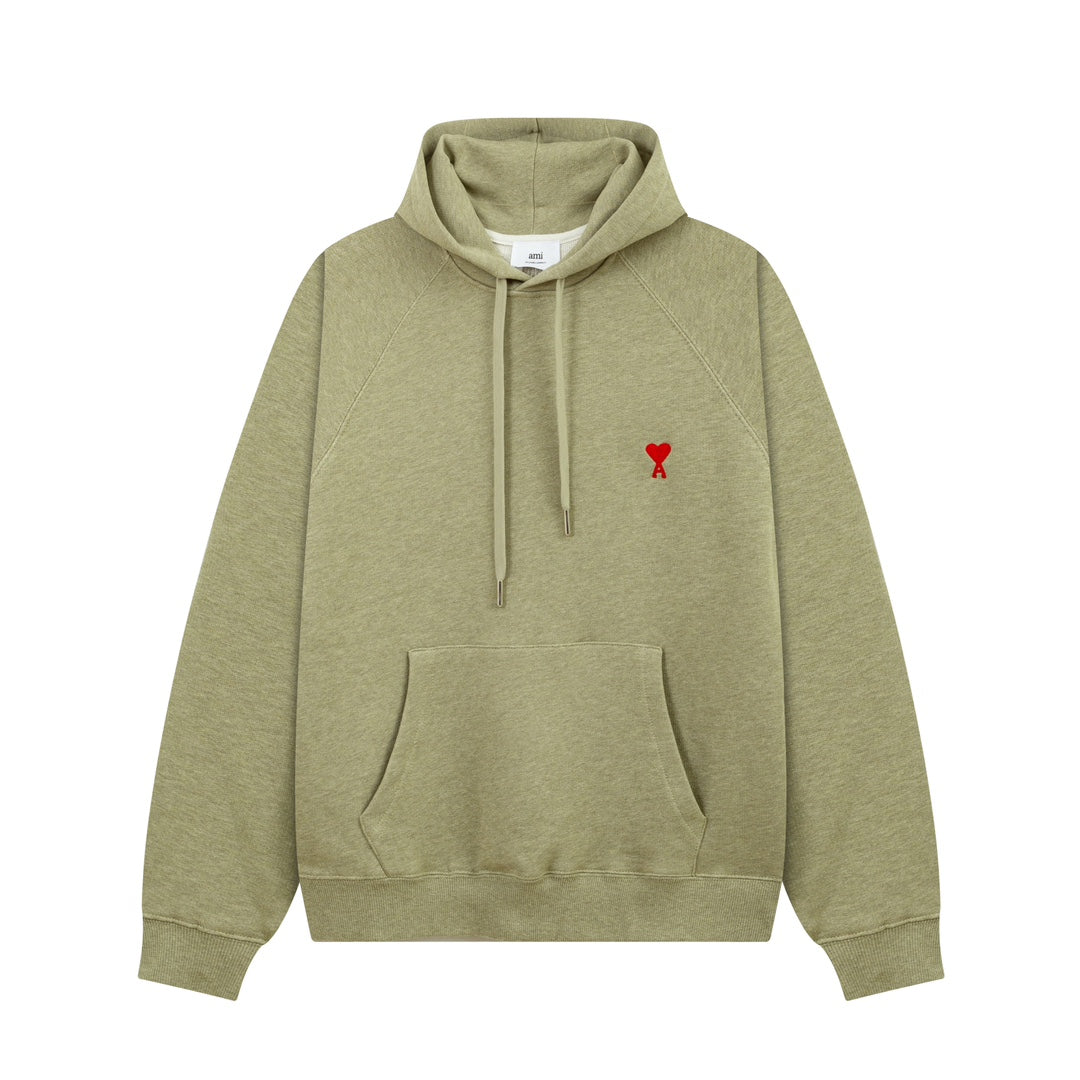 AMI PARIS cotton hoodie