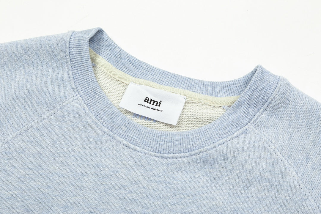 AMI PARIS cotton hoodie