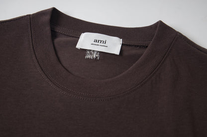 AMI PARIS Cotton T-shirt