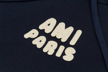 AMI PARIS cotton hoodie