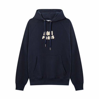 AMI PARIS cotton hoodie