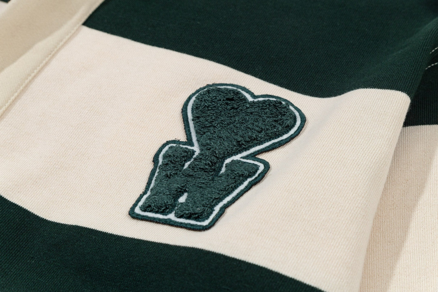 AMI PARIS Polo Collar Sweatshirt