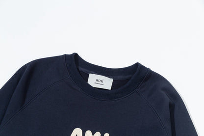 AMI PARIS cotton hoodie