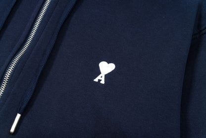 AMI PARIS cotton hoodie