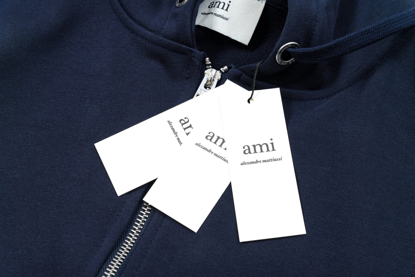 AMI PARIS cotton hoodie