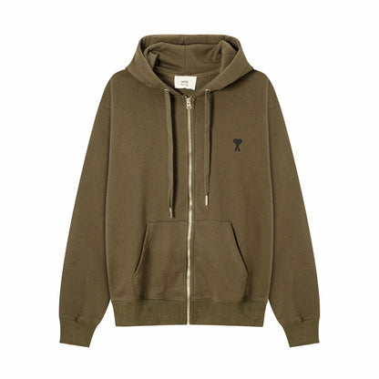 AMI PARIS cotton hoodie