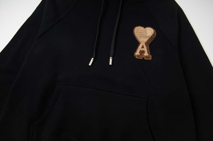 AMI PARIS cotton hoodie