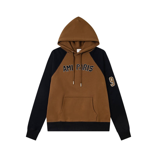 AMI PARIS cotton hoodie