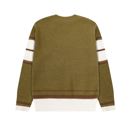 AMI PARIS Cotton and wool sweater