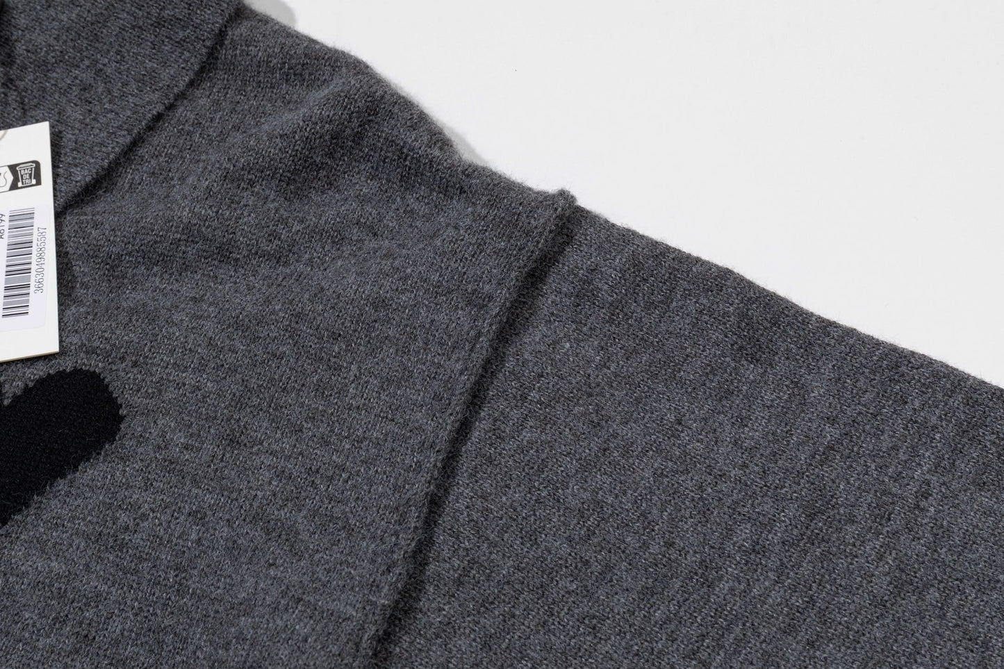 AMI PARIS Cotton and wool sweater