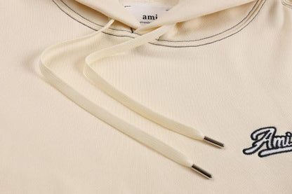 AMI PARIS cotton hoodie