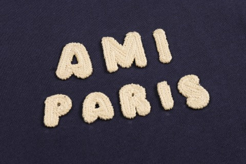 AMI PARIS cotton hoodie