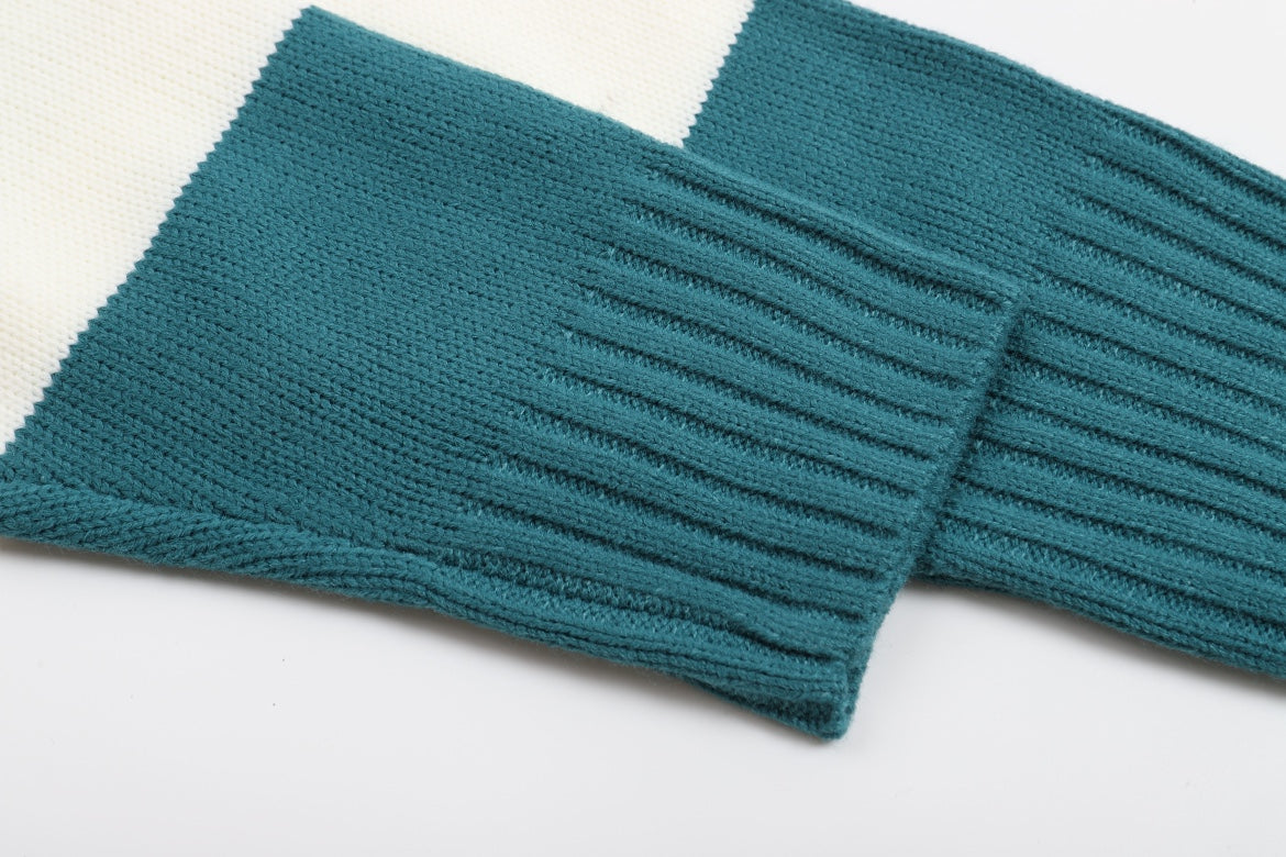 AMI PARIS Cotton and wool sweater