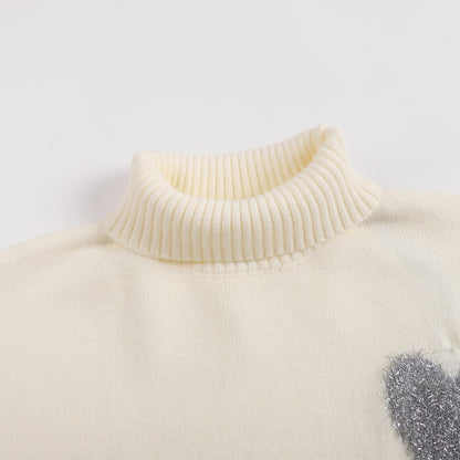 AMI PARIS Cotton and wool sweater
