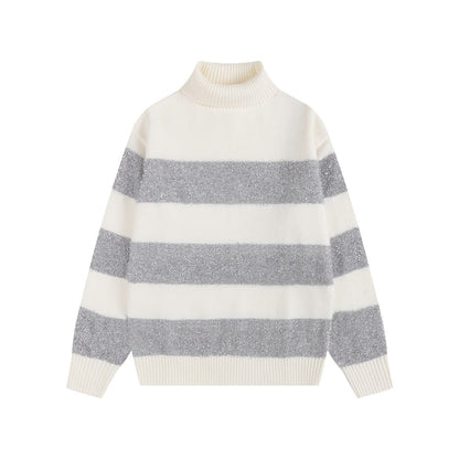 AMI PARIS Cotton and wool sweater