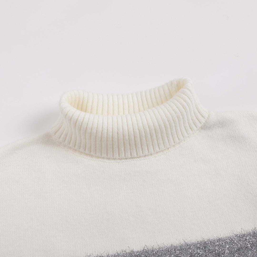 AMI PARIS Cotton and wool sweater