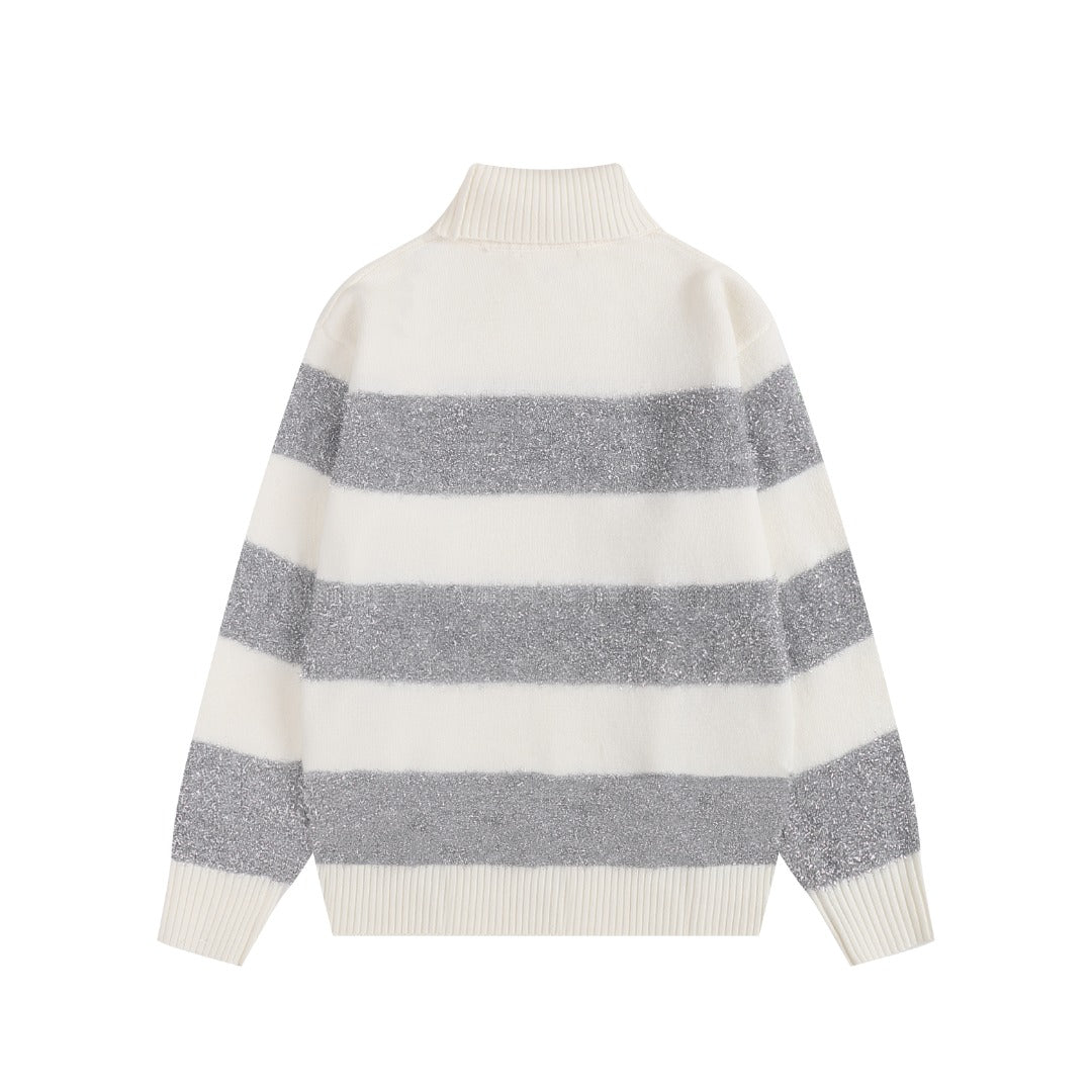 AMI PARIS Cotton and wool sweater