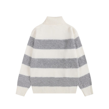 AMI PARIS Cotton and wool sweater