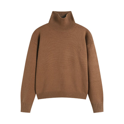 AMI PARIS Cotton and wool sweater