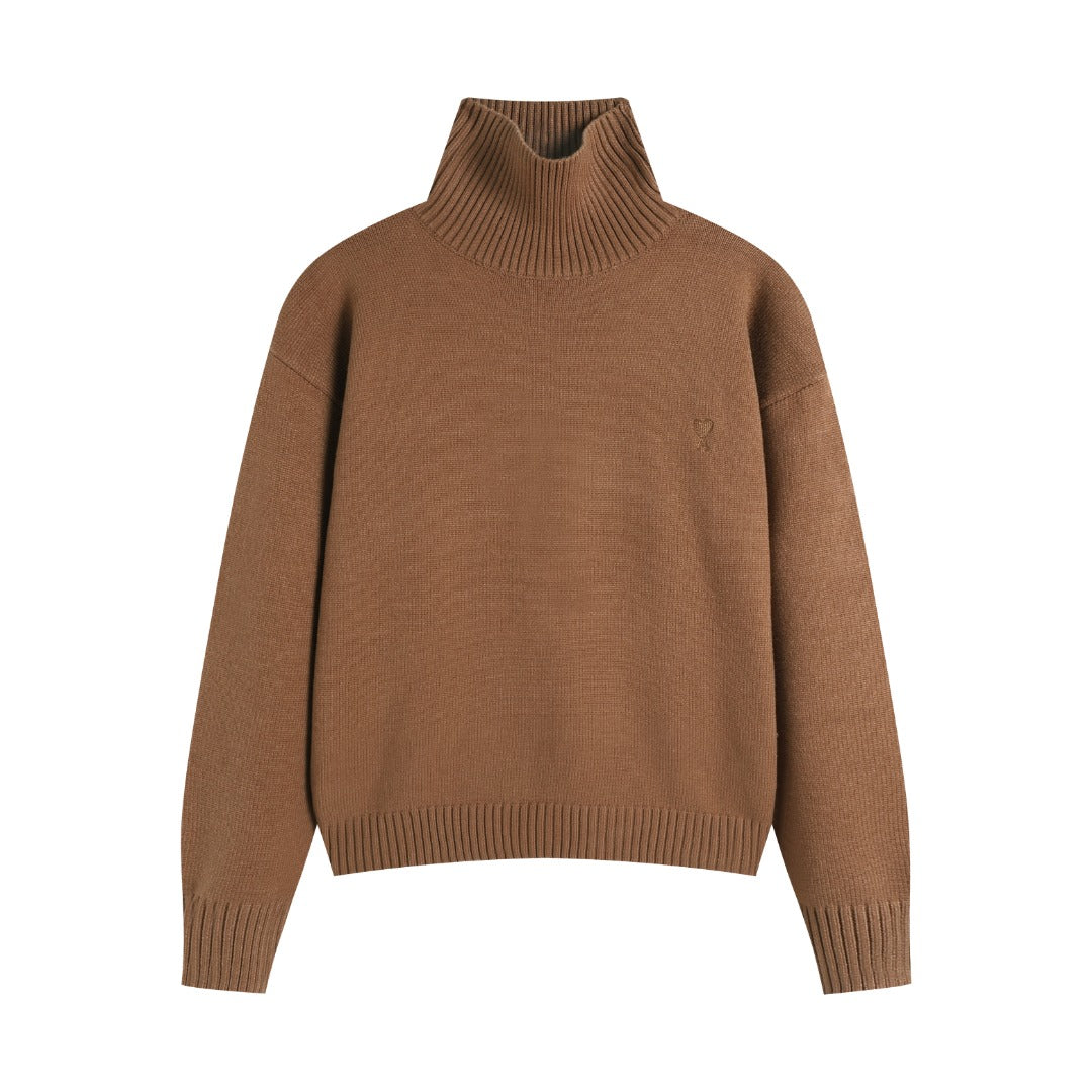 AMI PARIS Cotton and wool sweater