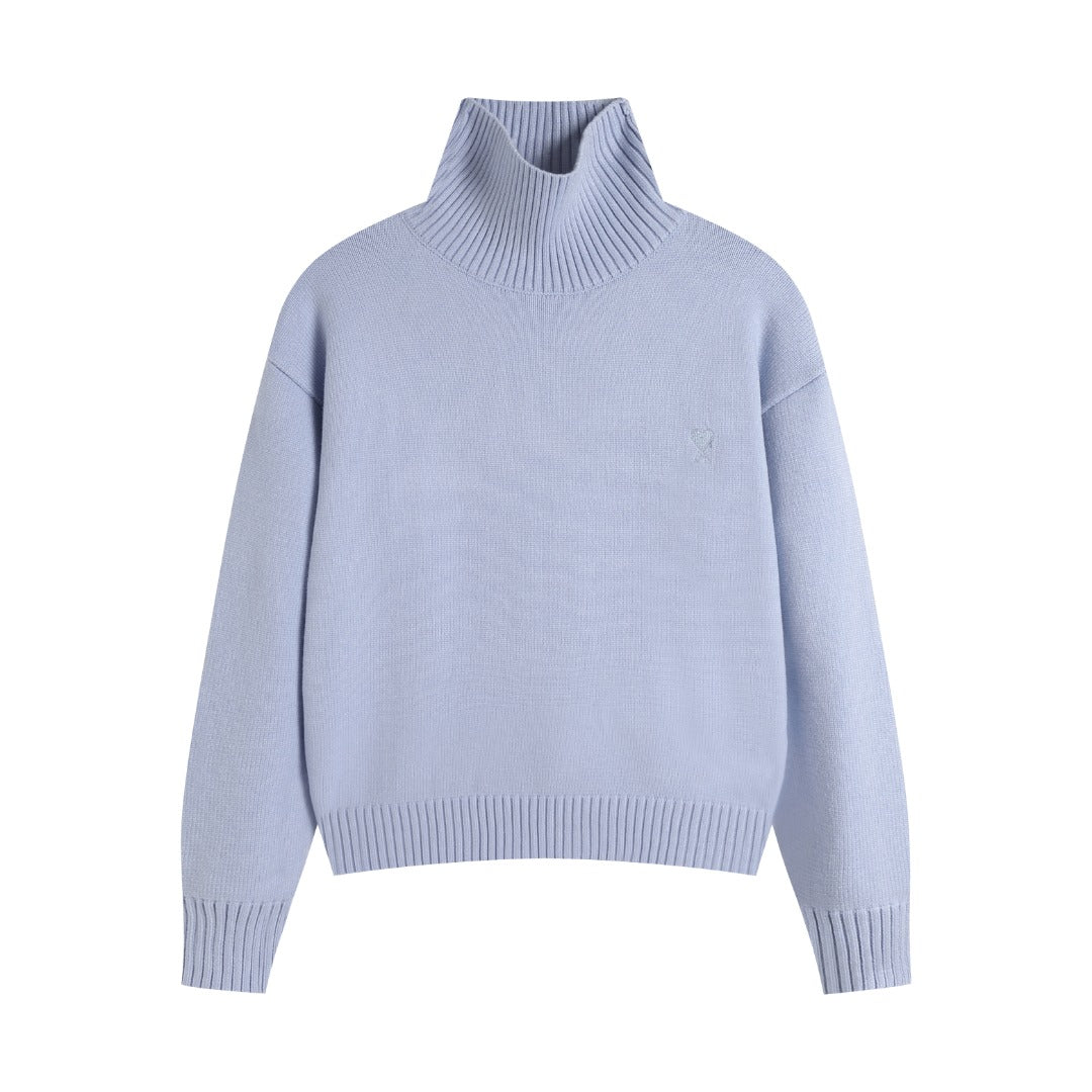 AMI PARIS Cotton and wool sweater