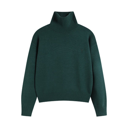 AMI PARIS Cotton and wool sweater