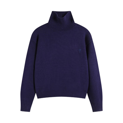 AMI PARIS Cotton and wool sweater
