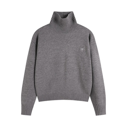 AMI PARIS Cotton and wool sweater