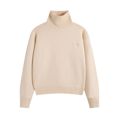 AMI PARIS Cotton and wool sweater