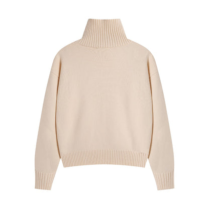 AMI PARIS Cotton and wool sweater