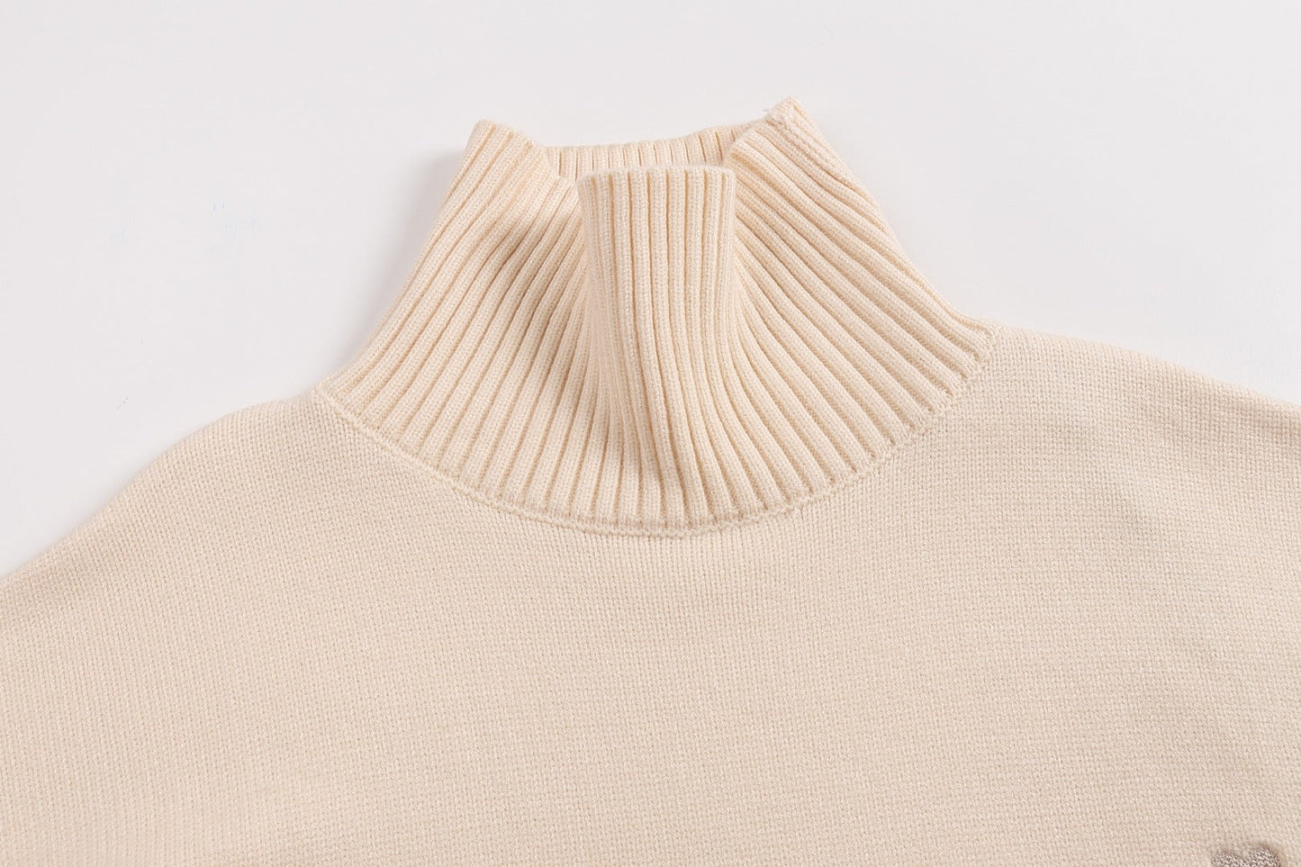 AMI PARIS Cotton and wool sweater