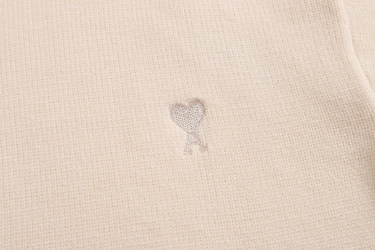 AMI PARIS Cotton and wool sweater